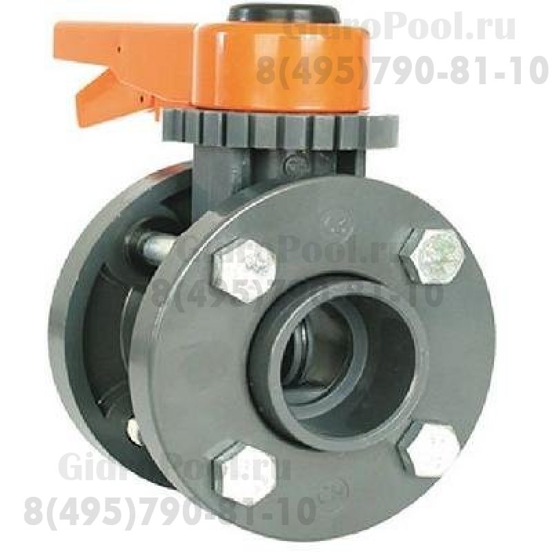 Кран шаговый д.125 с фланцами Coraplax (2300125//2300126)