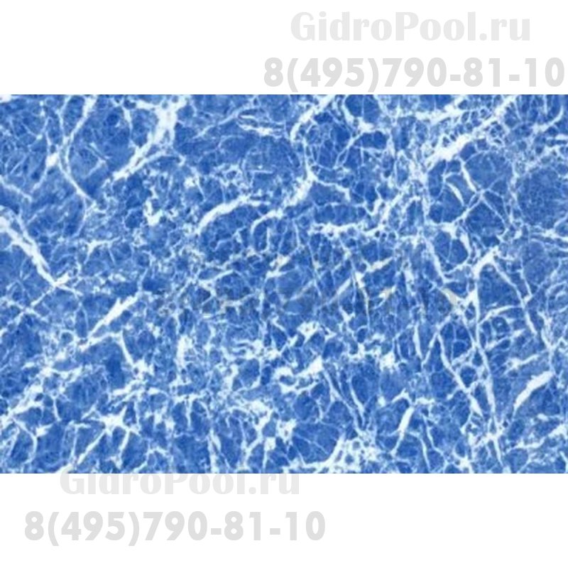 Пленка для отд.бас.синий мраморSUPRA BLUE MARBLE 920/20 Elbtal Plastics 2001191 1,65х25 (41,25 кв.м)
