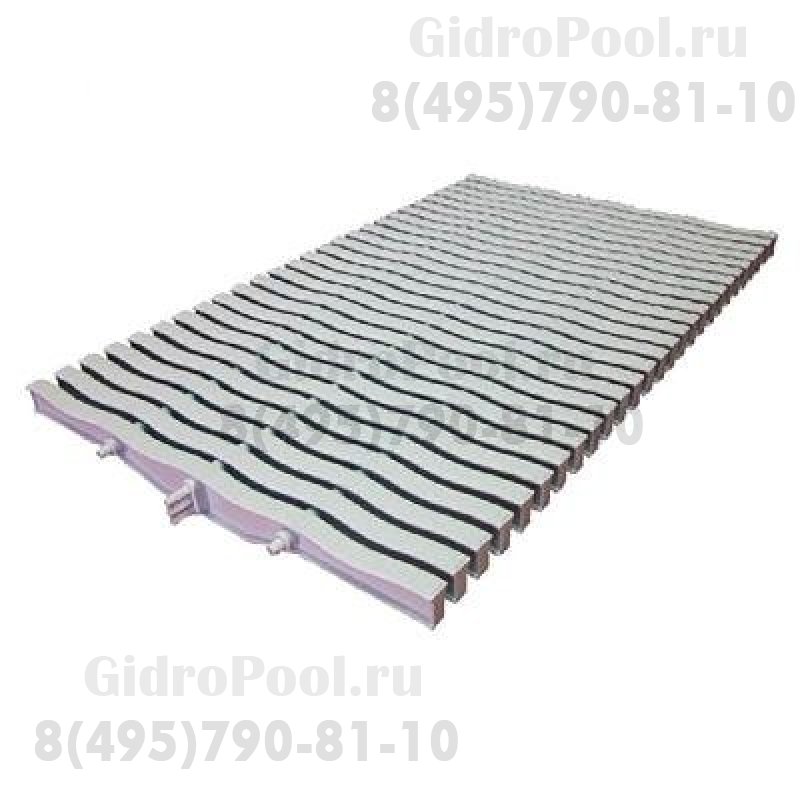 Решетка переливная для прямоуг. бассейна (Н34 мм) Kripsol NMR 3034.С