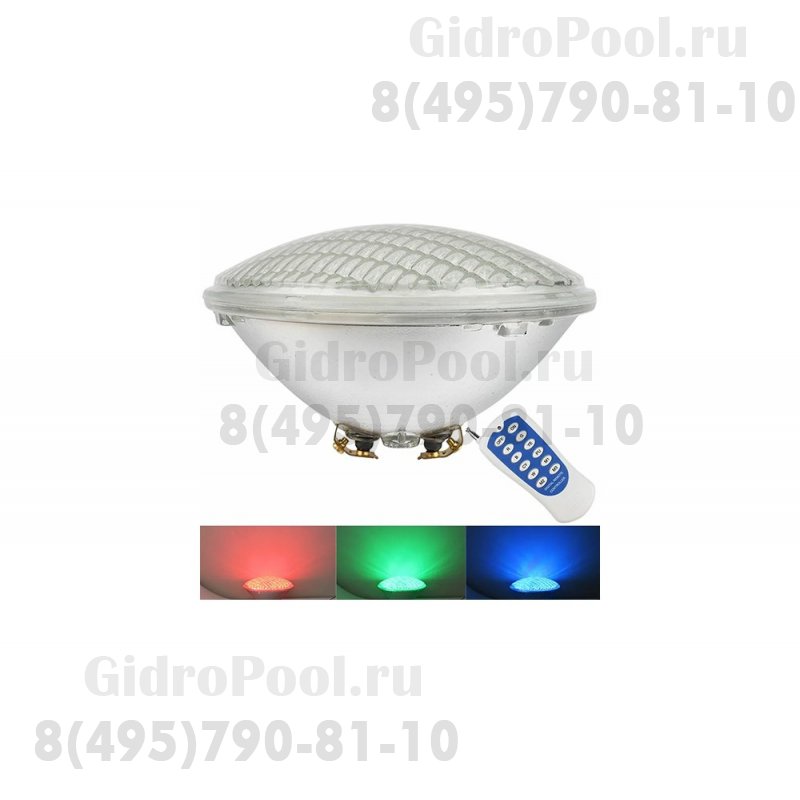 Лампа прож. пласт.с рамк. из нерж. ст.(16Вт/12В)с LED-эл.(цветн)Emaux LED-NP300-S 04011045/08040023