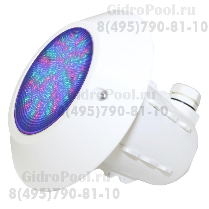 Прожектор пластиковый (10Вт/12В) (универсал.)LED, холодн.белый,без ниши,д/композ.бас. Emaux 88048480