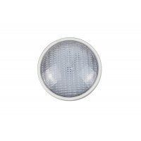 Лампа для прож.пласт.с рамкой из н/ ст.(16Вт/12В)с LED-эл.(белая)Emaux LED-NP300-S 04011043/08040022