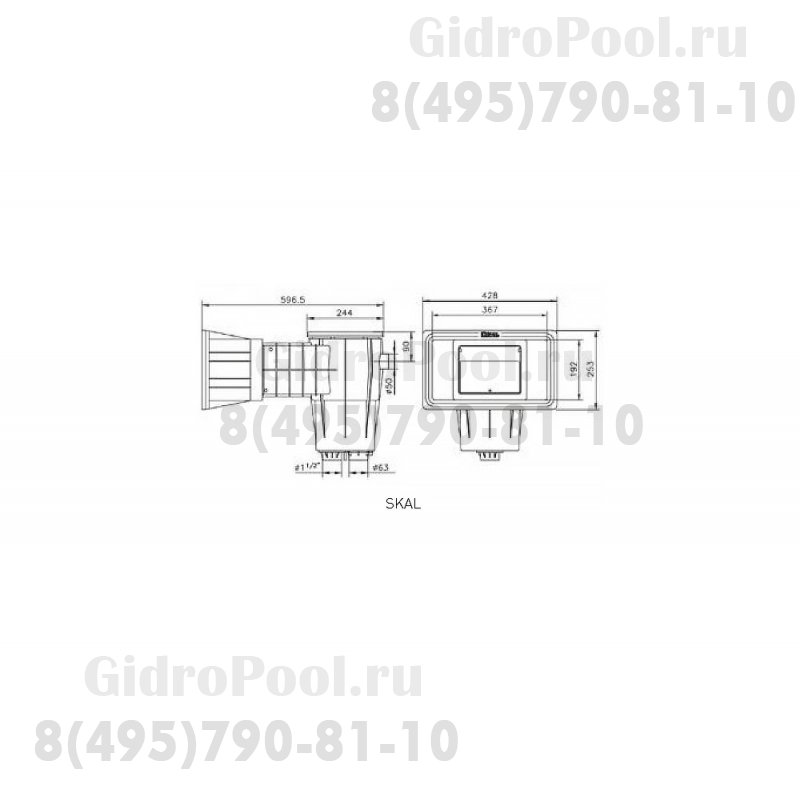 Скиммер ( универсал.) Kripsol SKAL