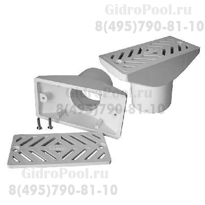 Выпуск из переливного лотка (плитка) Kripsol BTS.С