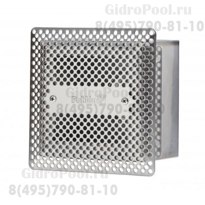 Слив донный из нерж. стали (универсал.) с боковым подсоединением Pahlen (125933)