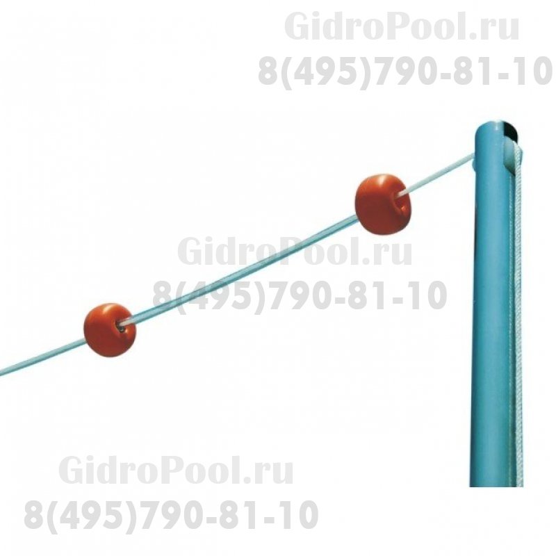 Шнур с поплавками и указателем фальстарта