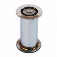 Горизонтальный анкер нерж.AISI-304 д.44мм. Верхний фланец д.73мм, высота 120мм /001-0028/001-0045