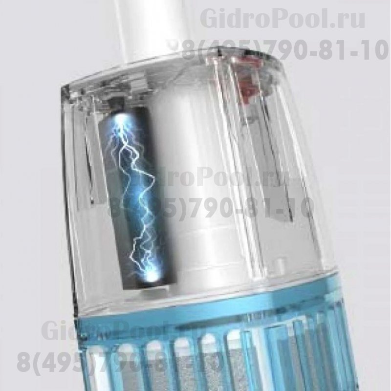 Пылесос ручной Hyson 100, мощность 15 Вт, Li-ion 5.2 Ач, пр-ть 3 м³/час, штанга 0,2-1.5 м