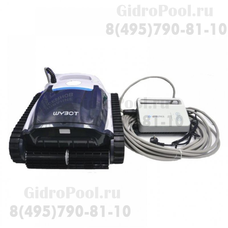 Робот-пылесос WY350, 150Вт, 220В, 15м³/час, дно/стены, блютуз, кабель 18м, до 200м²