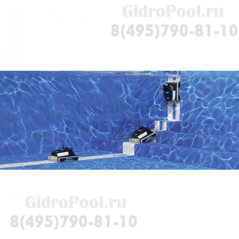 Робот-пылесос WY450, 200Вт, 220В, 15м³/час, дно/стены, блютуз, кабель 18м, до 200м²