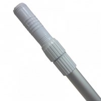 Телескопическая штанга 1,8-3,6м. Гладкая серебристая GemLab /TPS-0.8S-2/1800/