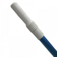 Телескопическая штанга 2,4-4,8м. Ребристая, голубая GemLab /TPR-1.1B-2/2400/