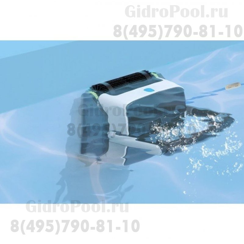 Робот-пылесос Grampus 800,118/150Вт, 220В, 16м³/час, дно/стены, блютуз, кабель18м, до130м²