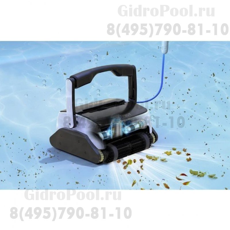 Робот-пылесос Grampus 800,118/150Вт, 220В, 16м³/час, дно/стены, блютуз, кабель18м, до130м²