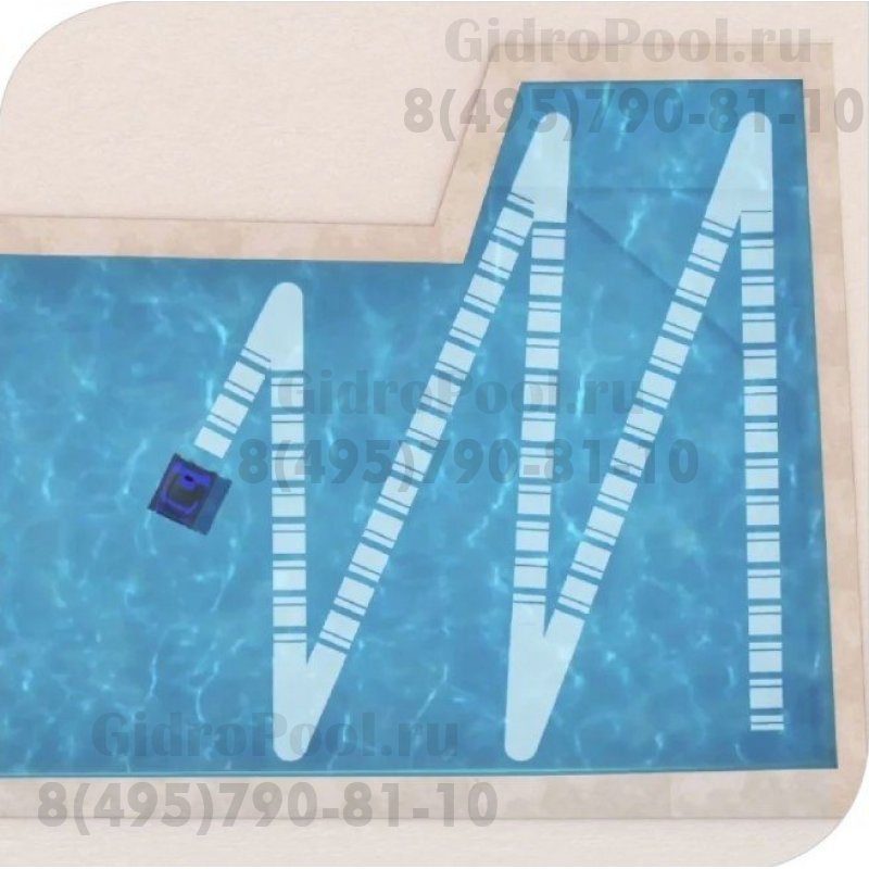 Донный очиститель автоматический Zodiac TornaX PRO RT2100, блок упр, кабель 14 м, до 32 м²