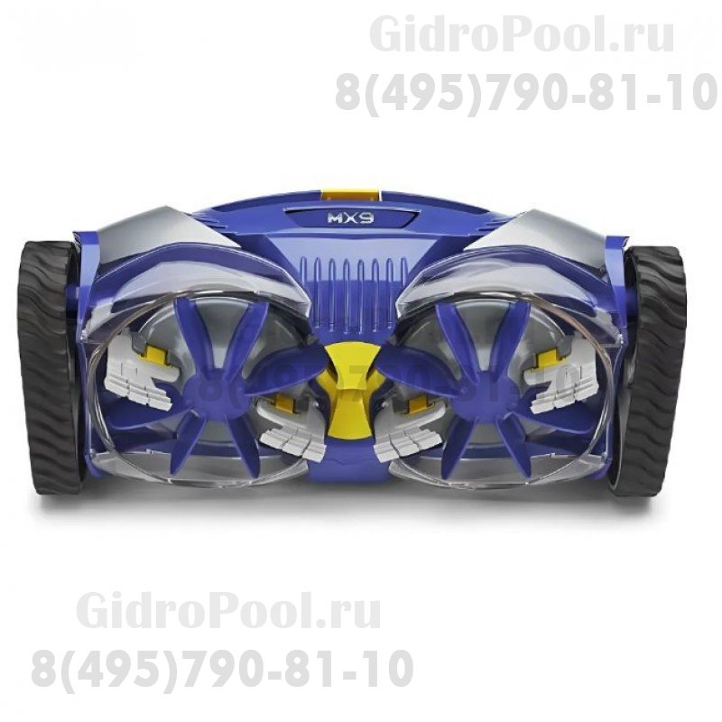 Полуавтоматический вакуумный донный очиститель MX 9, шланг 12 секций по 1м, до 72м²