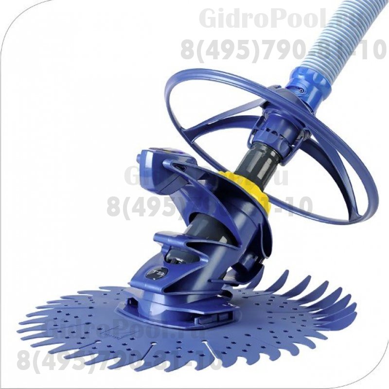 Полуавтоматический вакуумный донный очиститель T3, шланг 10 секций по 1м, до 45м²