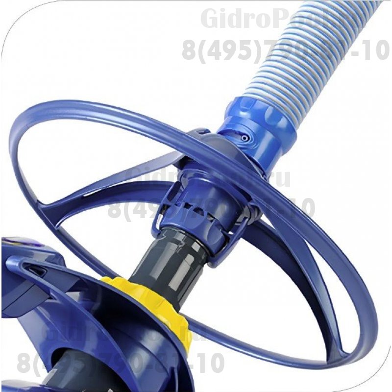 Полуавтоматический вакуумный донный очиститель T3, шланг 10 секций по 1м, до 45м²