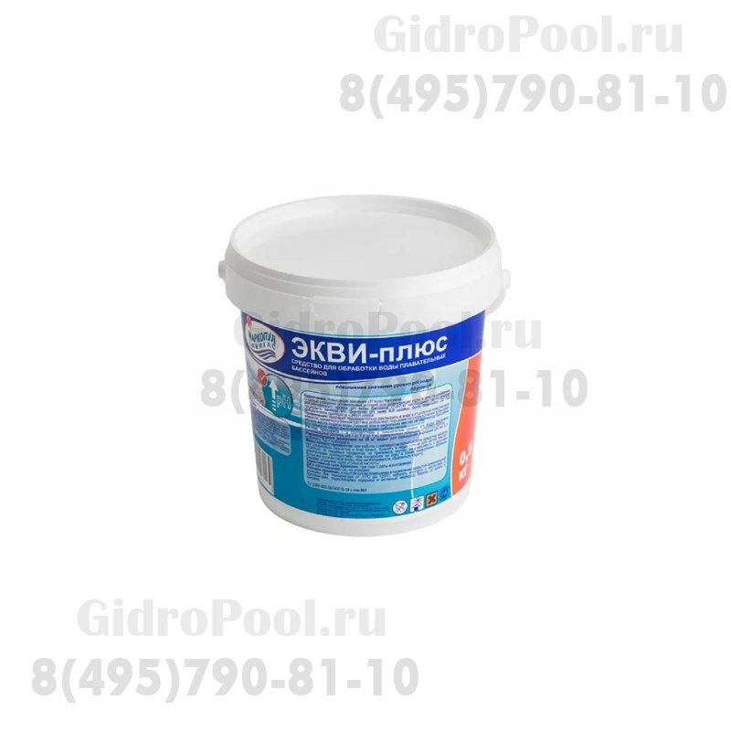 ЭКВИ-плюс порошок (pH-плюс) 0,5кг