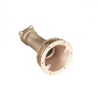 Закладная часть гидромассажной стеновой форсунки, RG-бронза,240мм,G2 внутр, плитка Fitstar Standard