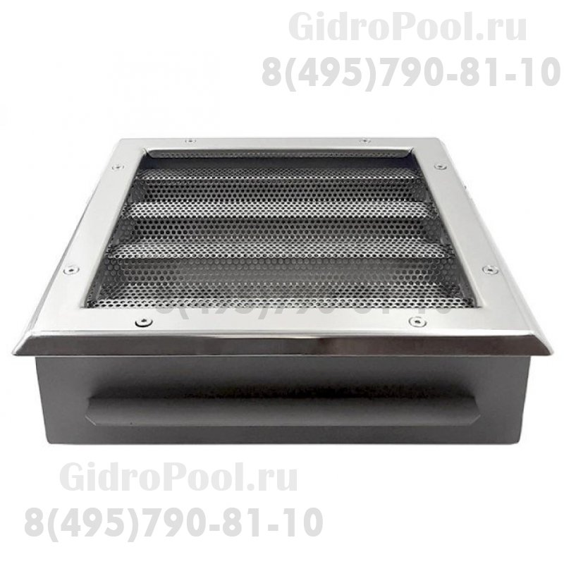 Водозабор с сетчатой крышкой 570x400х150 (пленка) 2хG4