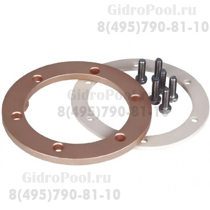 Фланец для пленочного бассейна BZ-бронза к водозабору