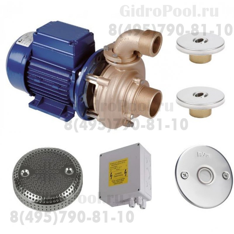 Основной комплект Standard, RG-бронза, 4 форсунки, для бетон.бас., насос-1,5 кВт, 230 В