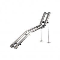 Кресло изготовлено из стали AISI-304, под заказ из AISI-316.