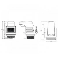 Противоток RPU навесной, до 1300 м³/ч, 4,0/2,5 кВт, 220 В