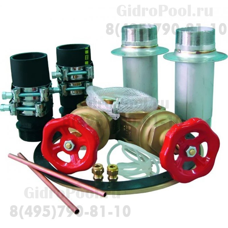 Комплект обвязки противотока Jet Swim Athlete Pahlen для бассейнов из бетона