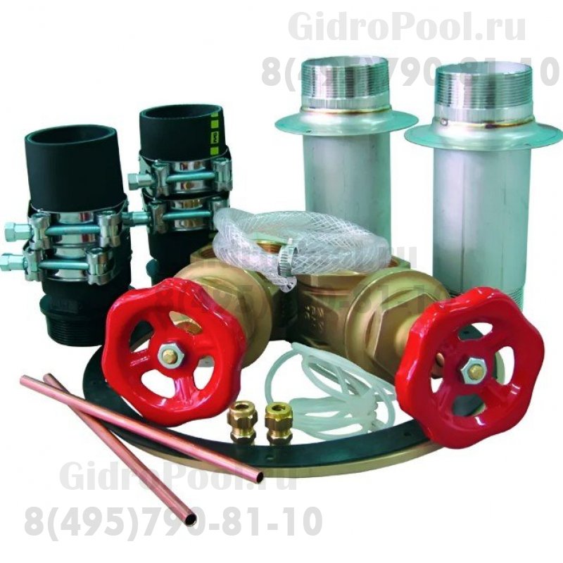 К-т обвязки двухстр. противотока JetSwim2000 Pahlen для пленочных бассенов(универсальный)