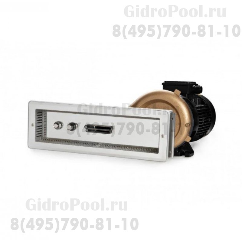 Лицевая панель из нерж. стали AISI-316, противотока Jet Swim Athlete Pahlen