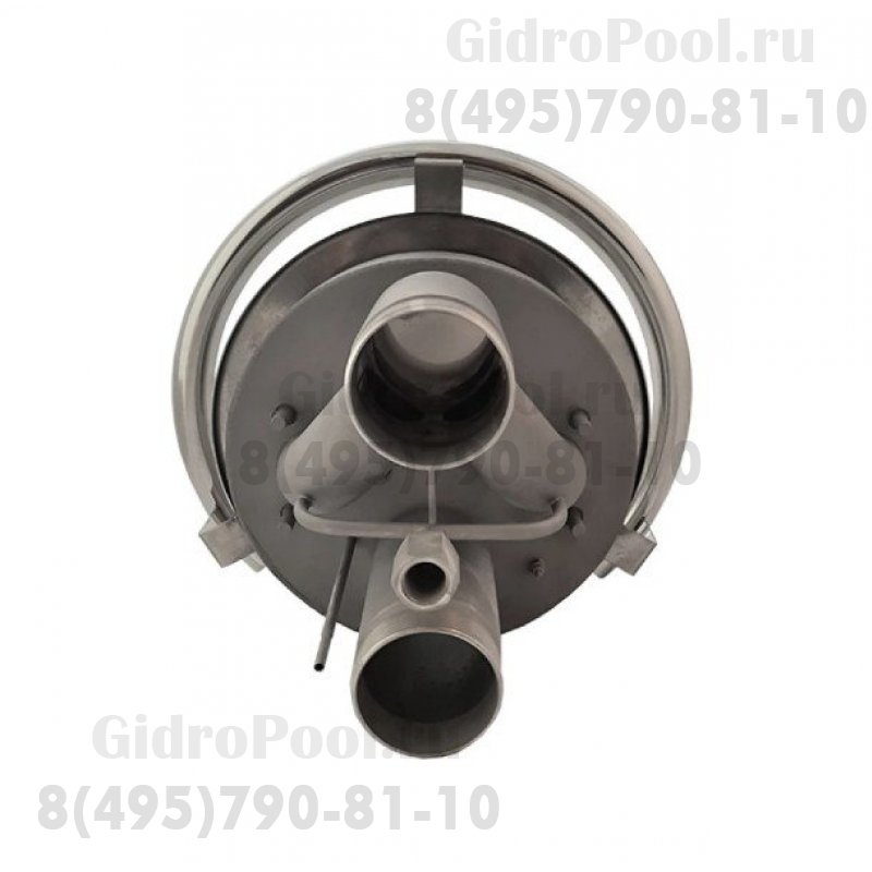 Противоток 75 м3/ч - 2 сопла (закладная деталь с лиц. панел. и сенсор пьезокноп) AISI-316 /ПТ.75.1/1