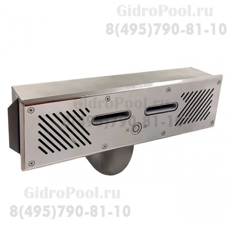 Противоток 75 м3/ч-узкое сопло (закладная с лицевой панелью и сенс. пьезокнопкой)