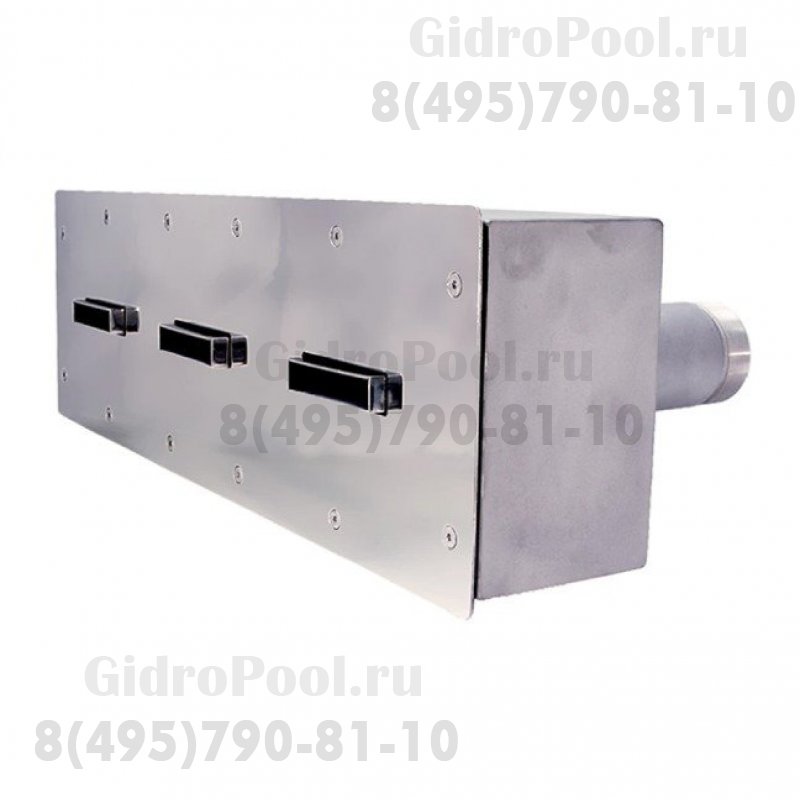 Противоток 150 м3/ч - 3 сопла (закладная деталь с лицевой панелью)