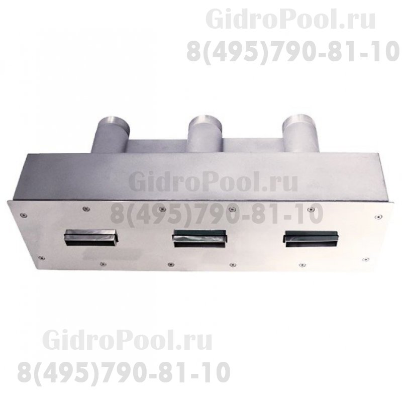 Противоток 150 м3/ч - 3 сопла (закладная деталь с лицевой панелью)