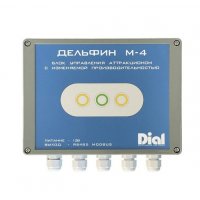 Панель управления аттракционом с частотным регулированием Дельфин М4 до 5,5кВт, пьезокнопка