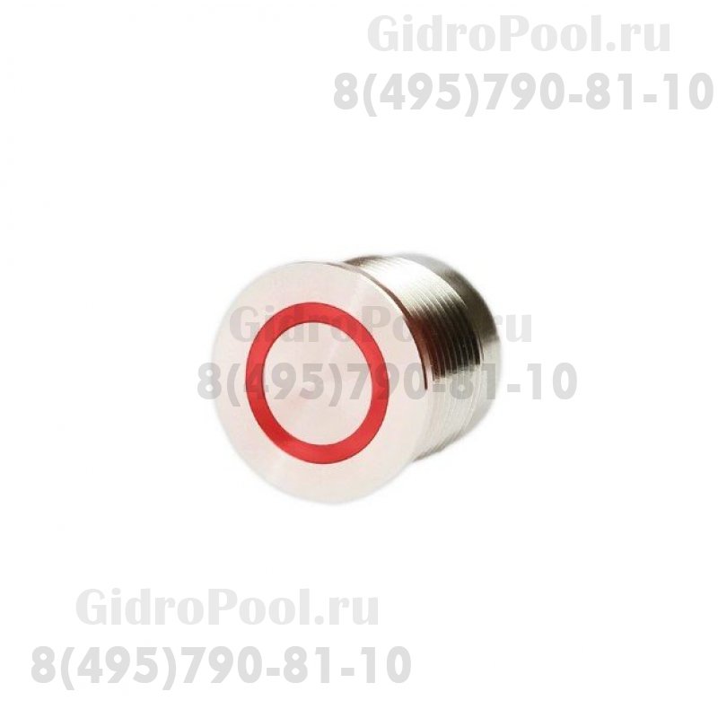 Пьезокнопка сенсорная c подсветкой LED RGB, AISI-304