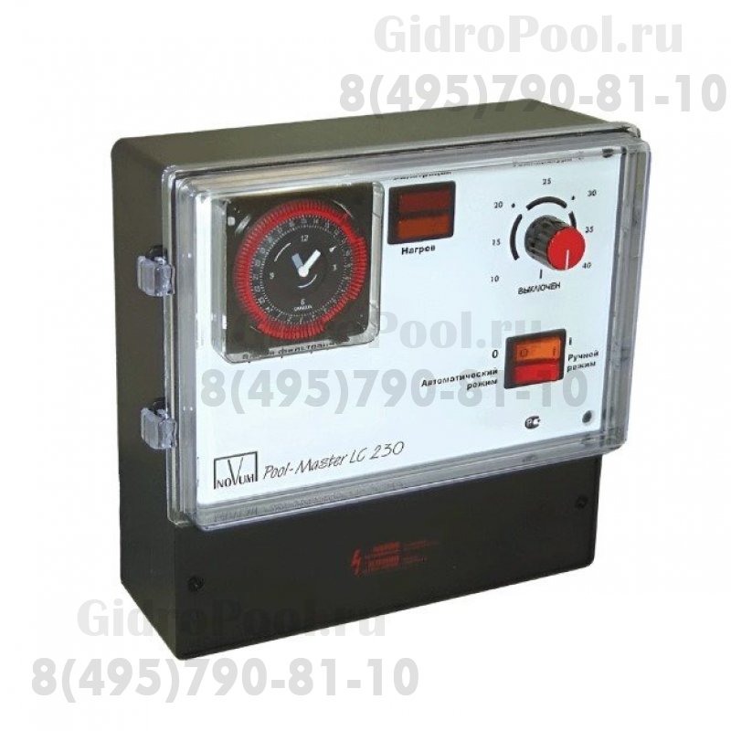 Панель управления фильтрацией и нагревом OSF Pool-Master-230, 220 В, 1кВт