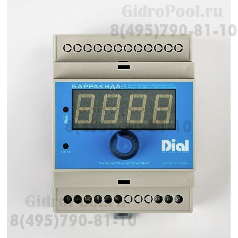 Блок управления фильтрацией и нагревом БАРРАКУДА-1