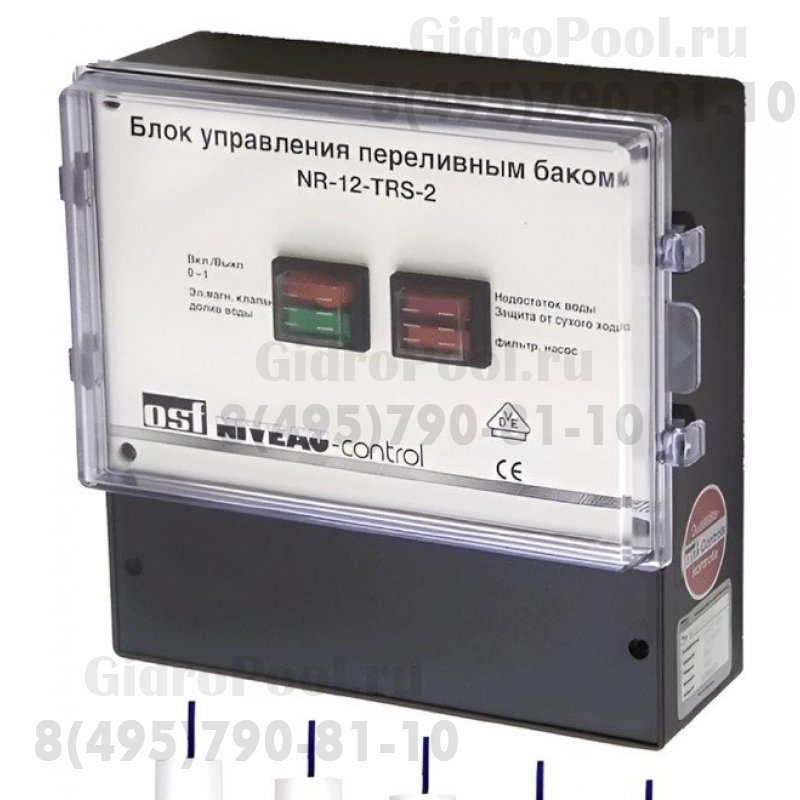 Панель управления переливом OSF NR-12-TRS-2 без магн.клапана, 220В, без электродов