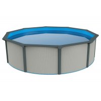 Бассейн Premium круг (4.6x1.3) Starmatrix SP4613B (7038) Grey