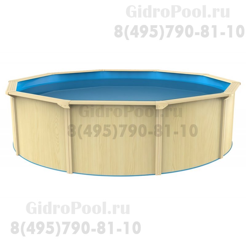 Бассейн Premium круг (4.6x1.3) Starmatrix SP4613BW wood
