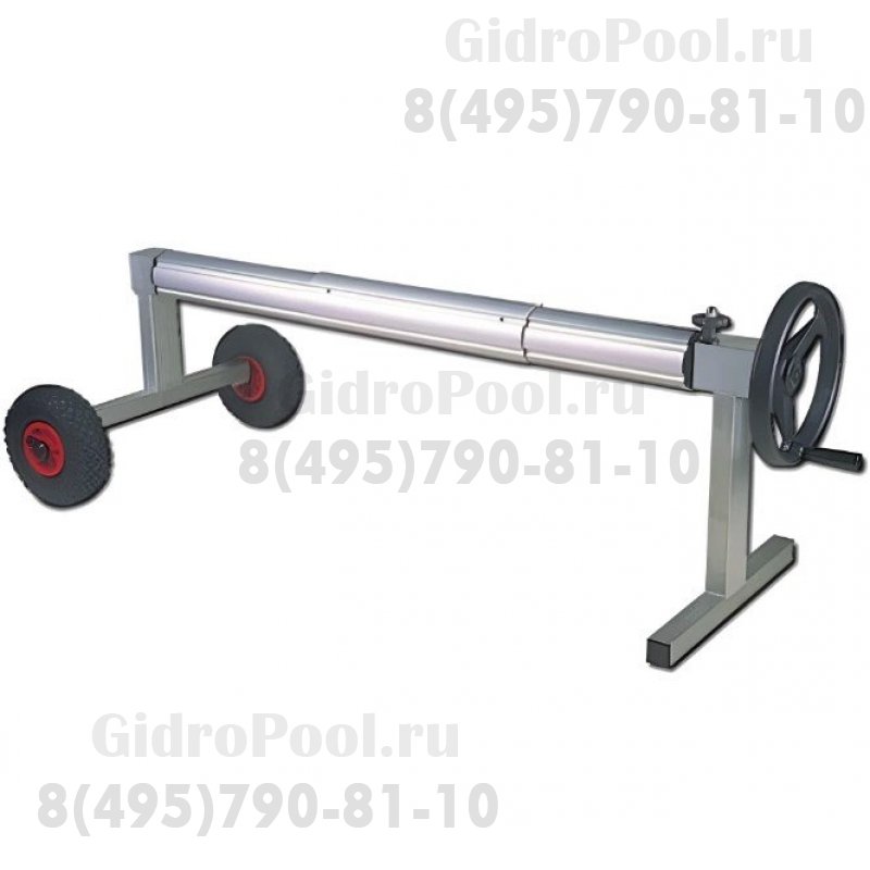 Сматывающее устройство Delinox до 8,5м с Т-образными опорами на колесах