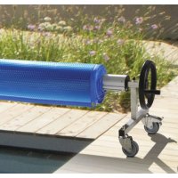 Сматывающее устройство Orion 3,6-5,0м с Т-образной опорой и опорой на колесах