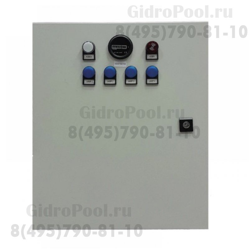 Ультрафиолетовая установка GLS, 5х155 Вт, 100 м³/час, AISI304, 220В /GLS-5-155-DN150