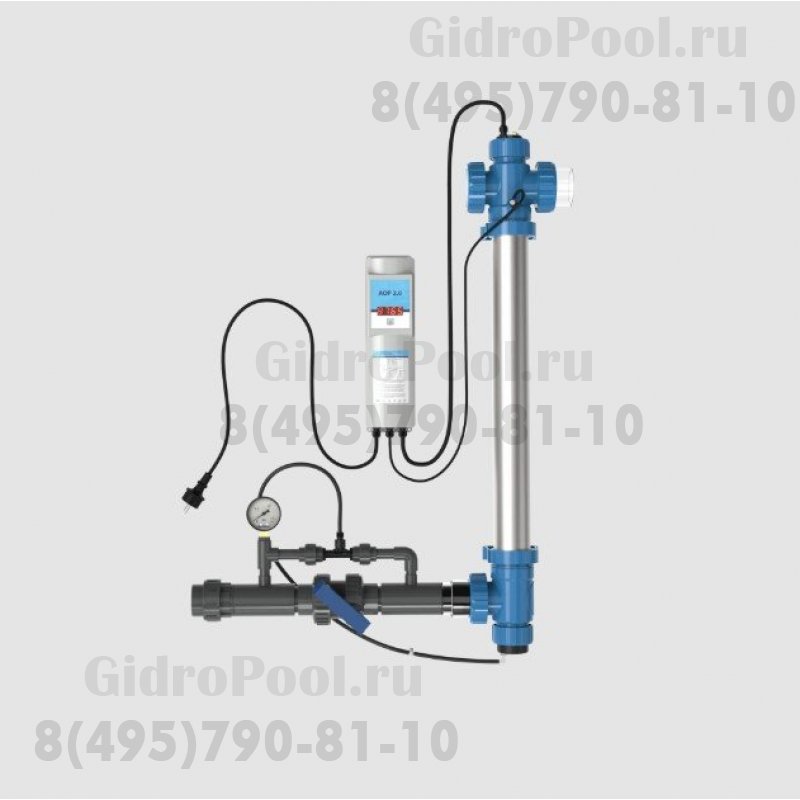 Ультрафиолетовая установка с озонатором Blue Lagoon Ozone UV-C 75000, VGE (произведена замена BH03752 на BH12752)