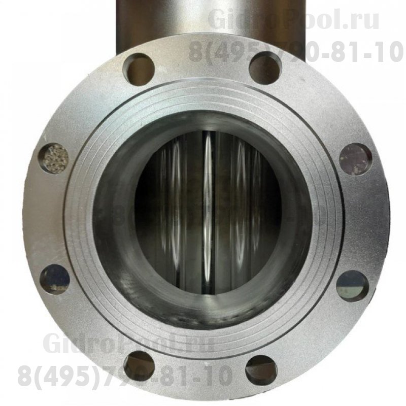 Ультрафиолетовая установка GLSQ, 5х155 Вт, 100 м³/час, DN150, AISI304, 220В, мех.оч., сенсор УФ