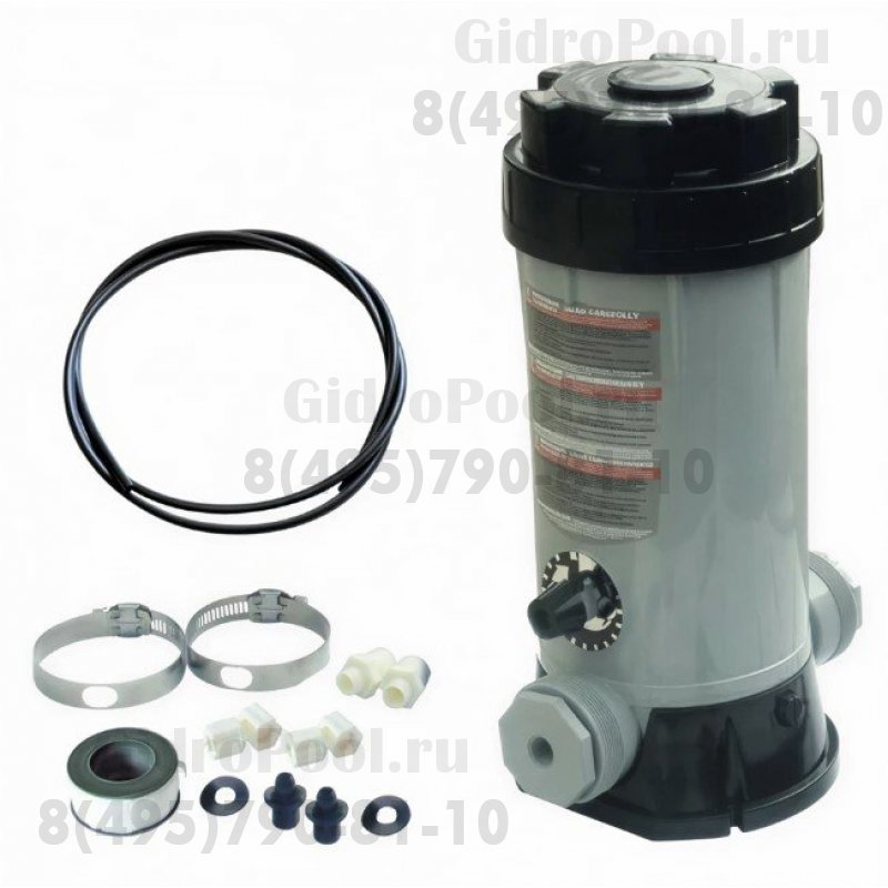 Полуавтоматический дозатор хлора, байпас 1½