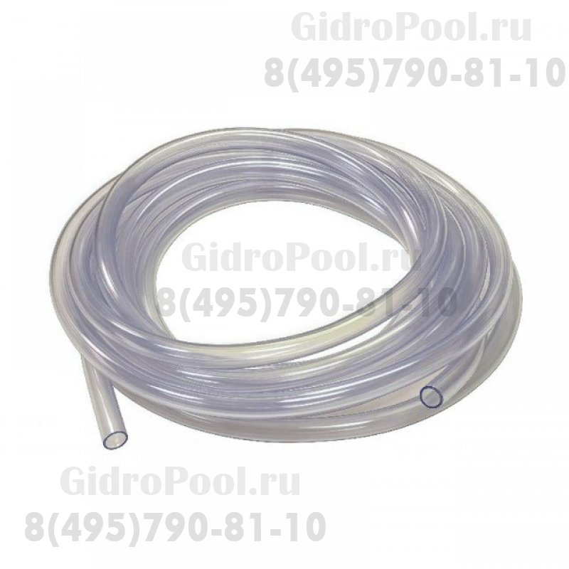 Шланг 4х6 ПВХ, прозрачный (упаковка 25 м)